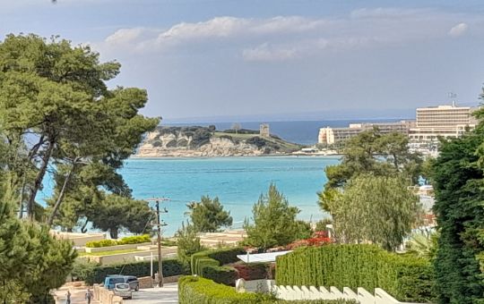 Ausblick vom Resort auf die Bucht