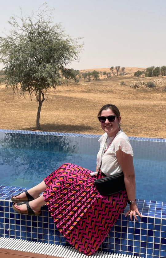 Merle Bergbohm in Dubai